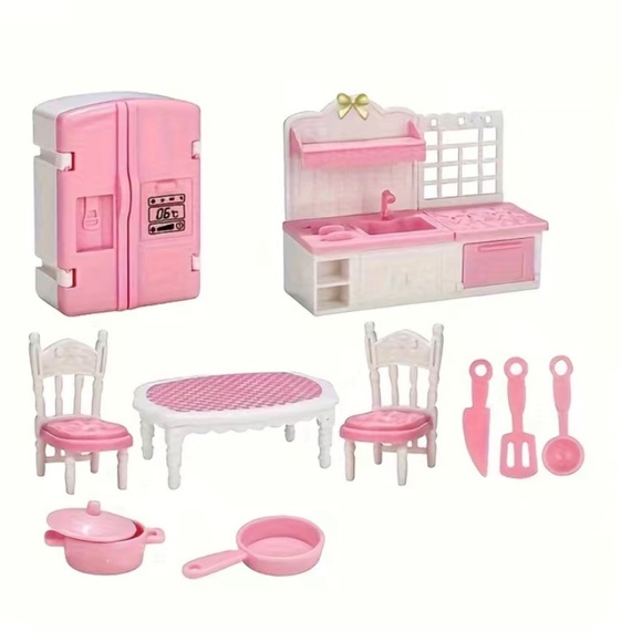 Doll House- Complete Kitchen Furnishings - Picture 4 of 10
